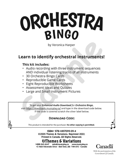 Orchestra Bingo