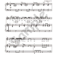 Sample page: Sheet music and lyrics for "I Like Singin'"
