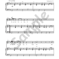 Sample page: Sheet music and lyrics for "Mama Don't Allow"