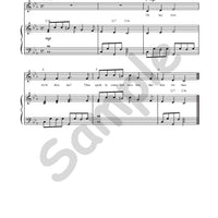 Sample page: Sheet music and lyrics for "Oh My Love"