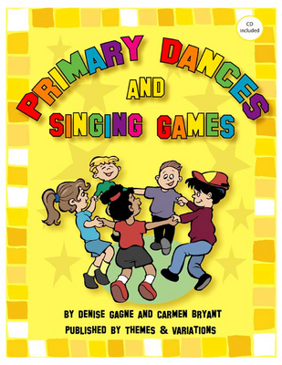 Book Cover: A yellow background with a group of five children playing