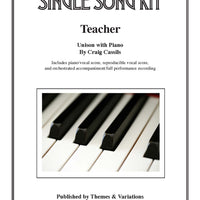 Teacher Single Song Kit
