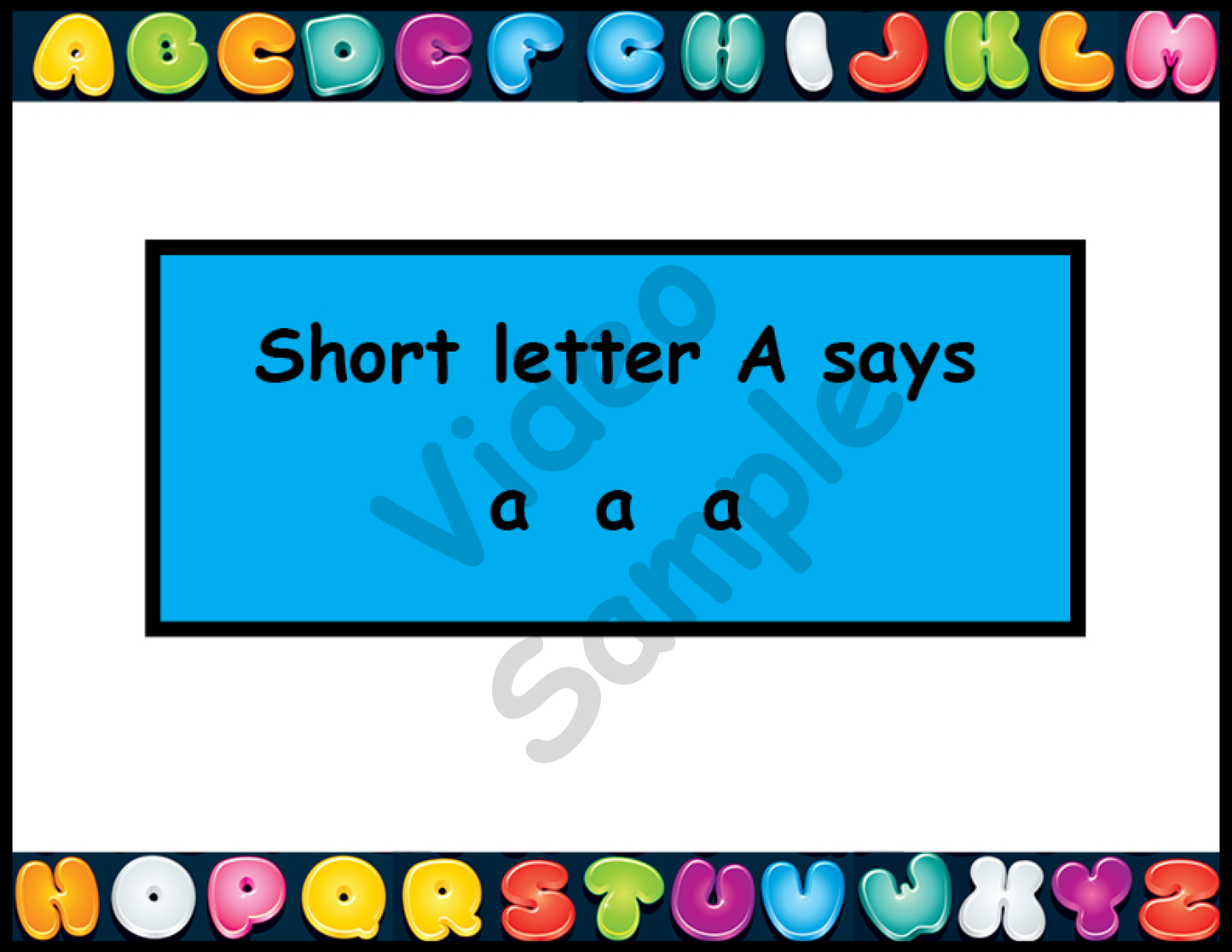 Alphabet Action Songs Digital Resource