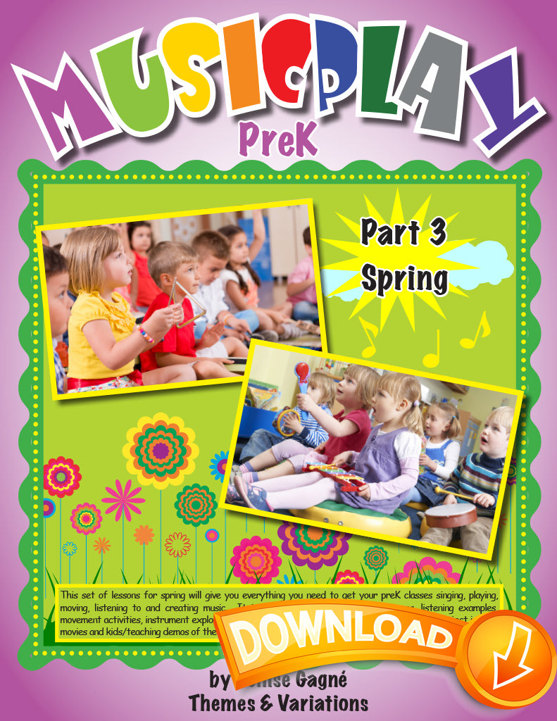 Musicplay PreK Part 3 Spring Teacher's Guide