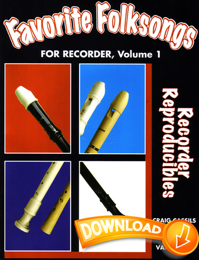 Favorite Folk Songs for Recorder