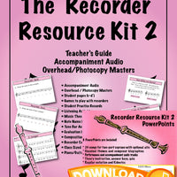 Recorder Resource Kit 2 with Digital Resources