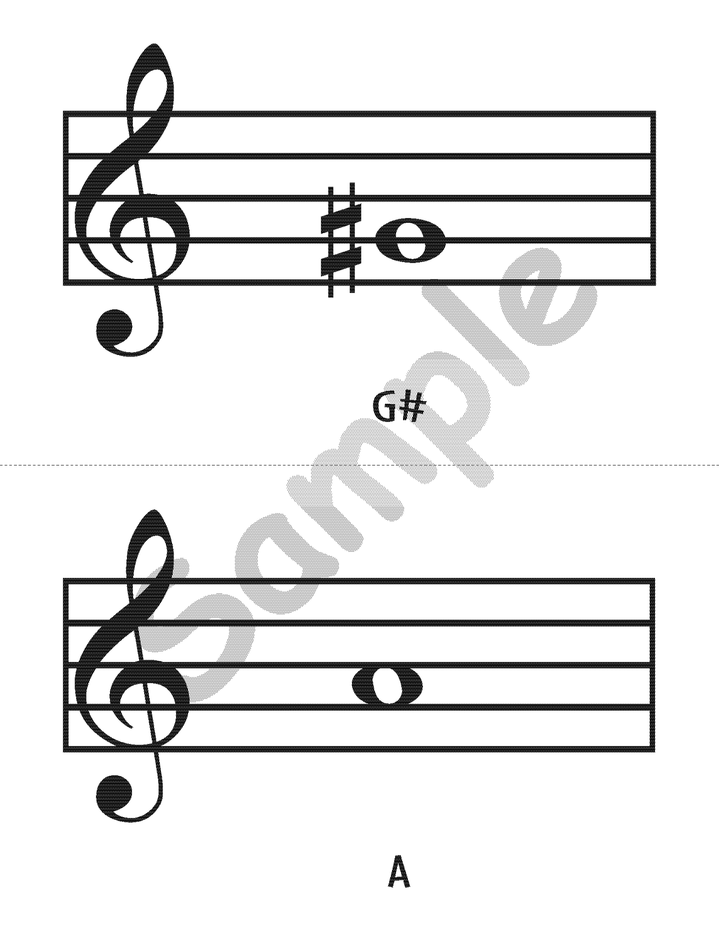 Recorder Fingering Posters