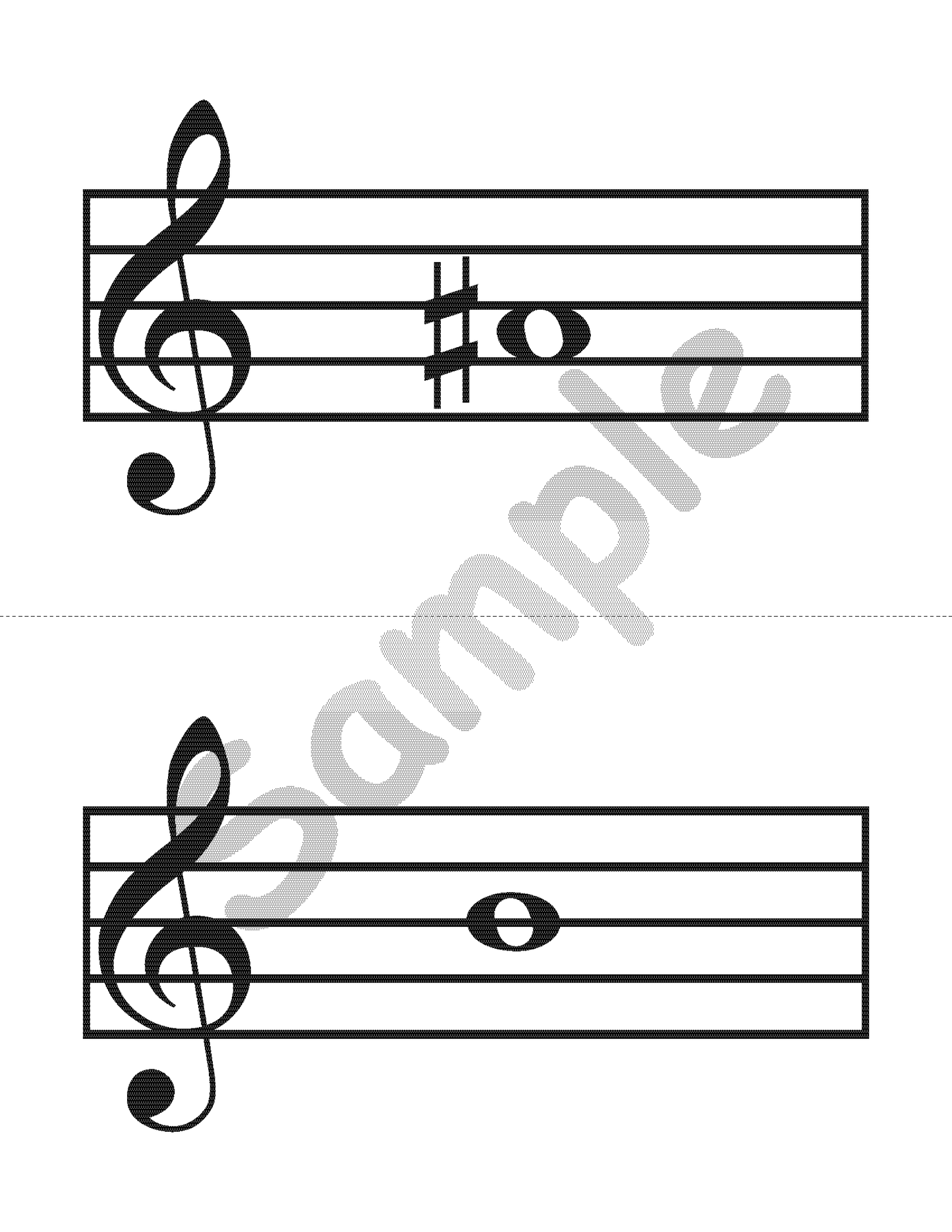 Recorder Fingering Posters