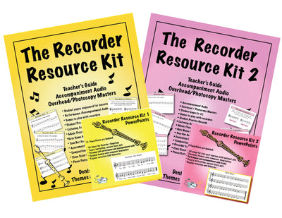 Recorder Resource Kit 1 and 2 with Digital Resources
