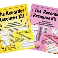 Recorder Resource Kit 1 and 2 with Digital Resources