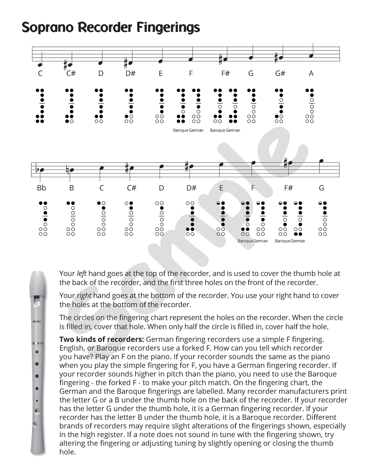 Recorder Resource Student Book 1 + Audio