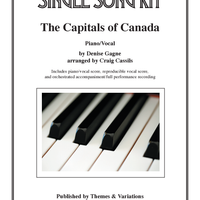 The Capitals Of Canada Single Song Kit Download