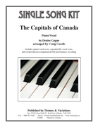 The Capitals Of Canada Single Song Kit Download