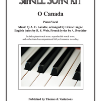 O Canada Single Song Kit Download