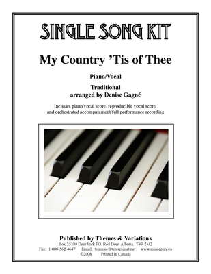 My Country 'Tis Of Thee Single Song Kit Download