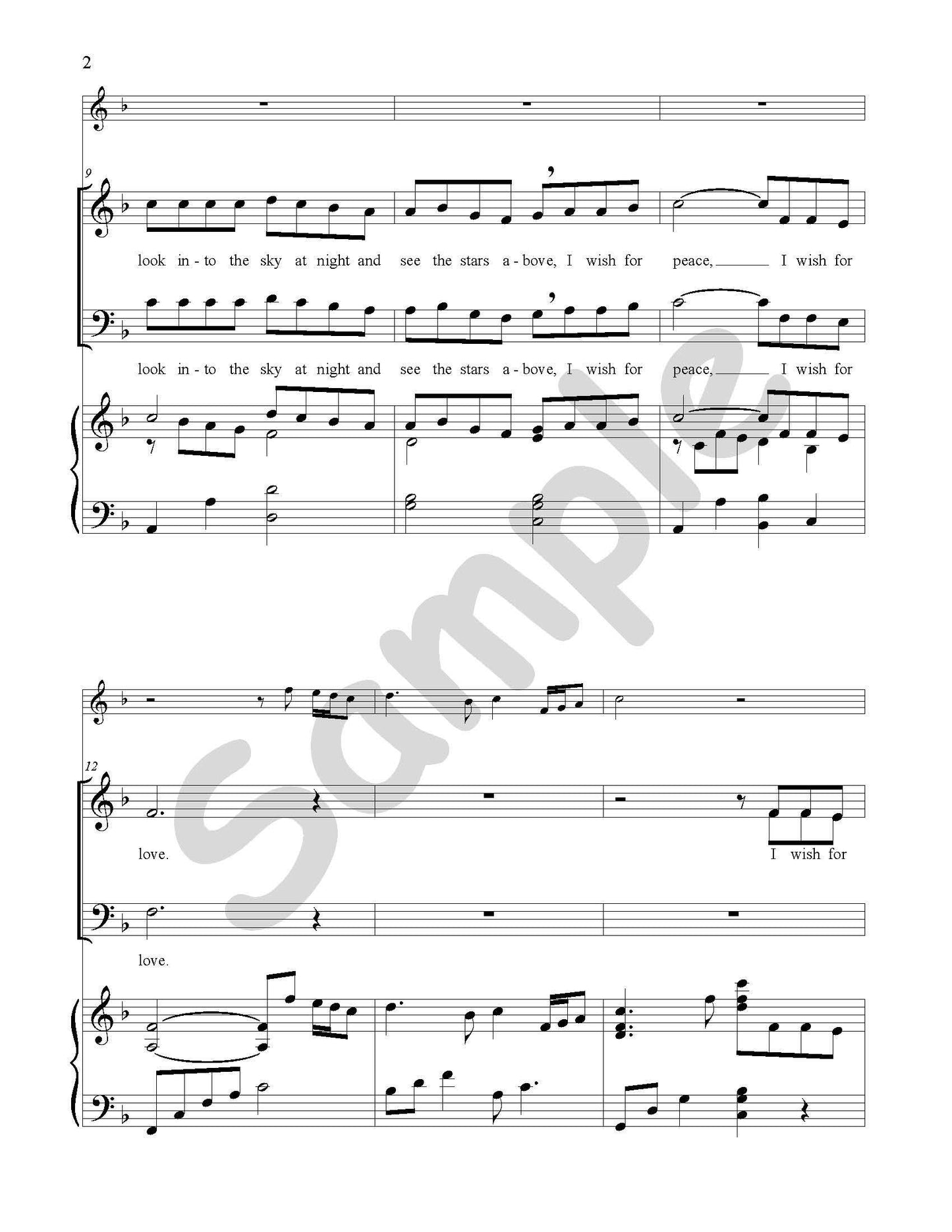 A Wish For Peace Single Song Kit Download