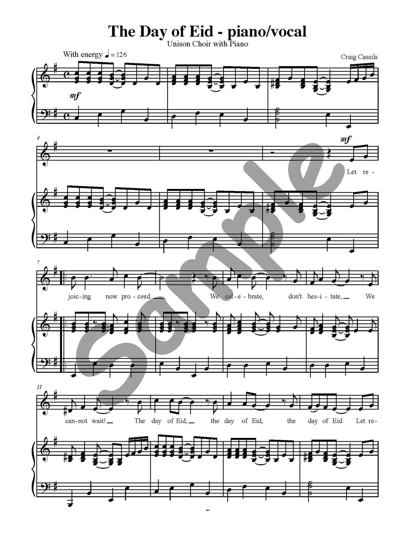 The Day of Eid Single Song Kit Download