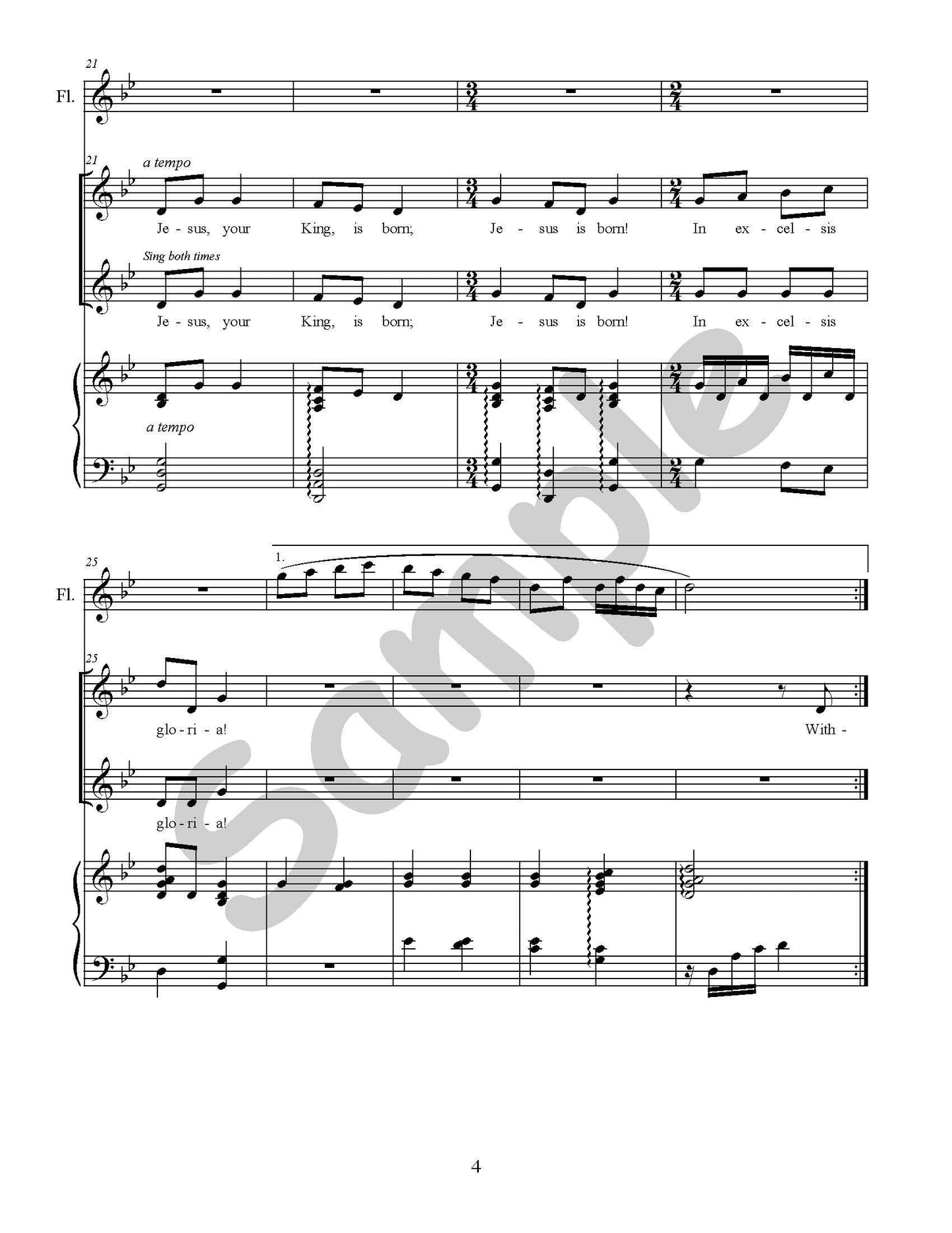 Huron Carol Single Song Kit Download