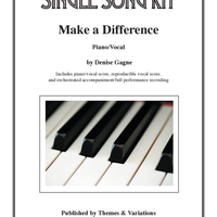 Make A Difference Single Song Kit Download