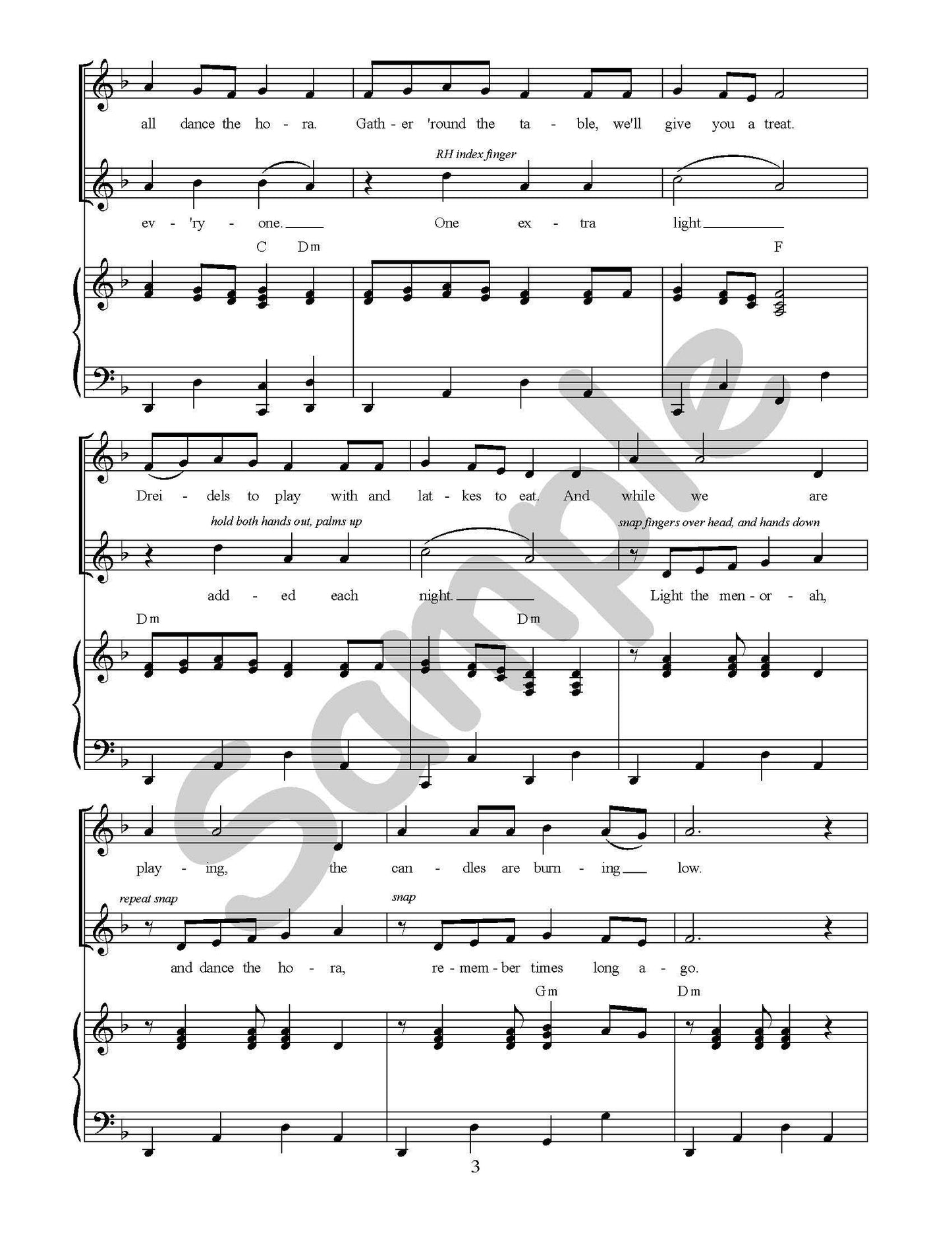 O Hanukkah Single Song Kit Download