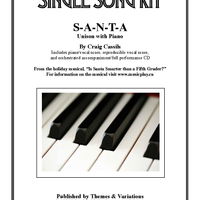 S-A-N-T-A Single Song Kit Download