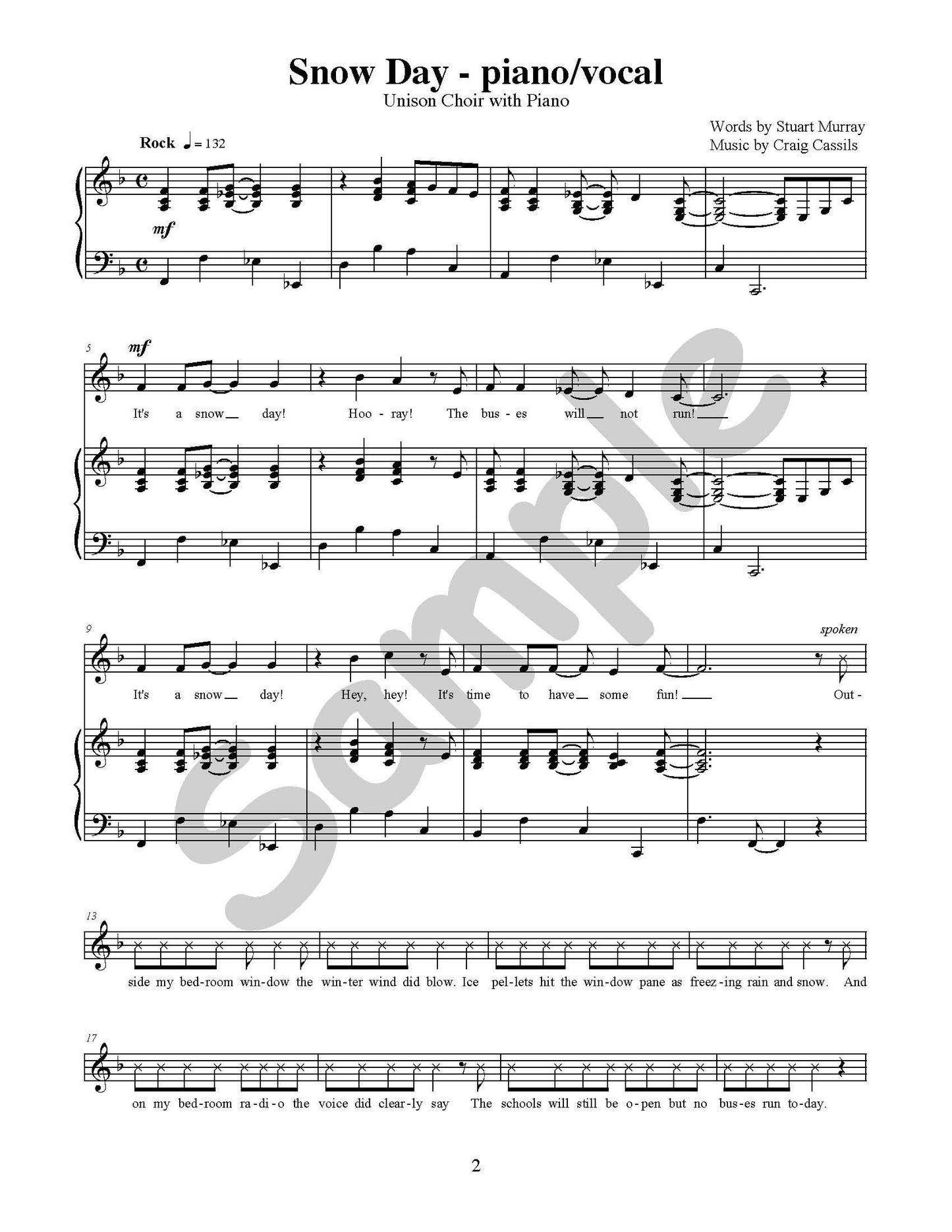 Snow Day Single Song Kit Download
