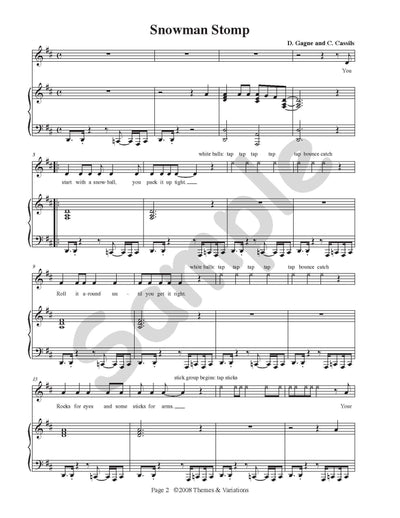 Snowman Stomp Single Song Kit Download
