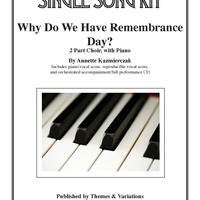 Why Do We Have Remembrance Day? Single Song Kit Download