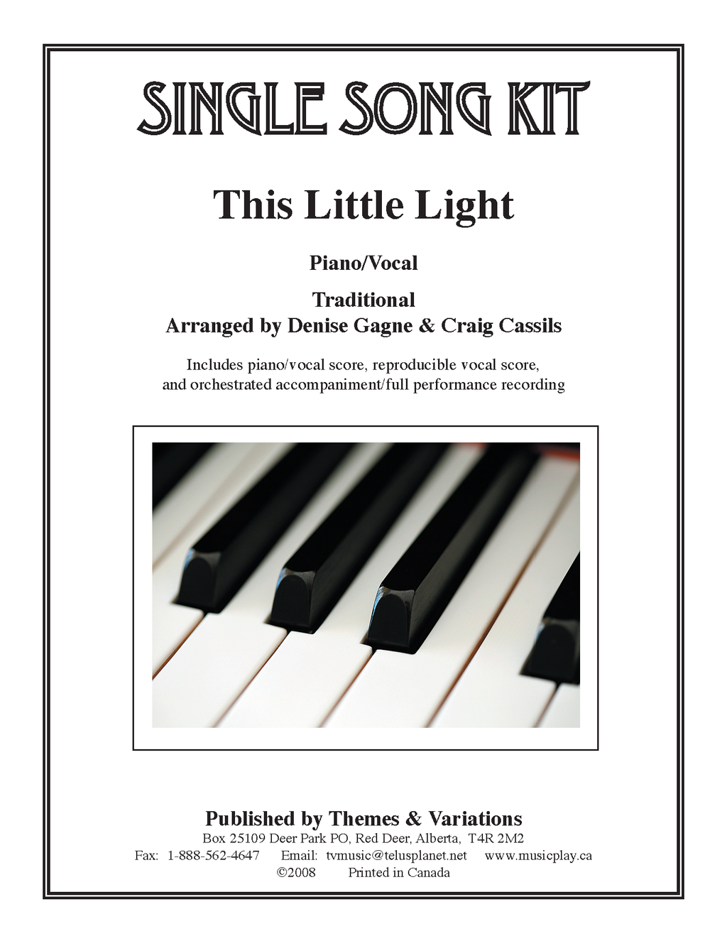 This Little Light Single Song Kit Download