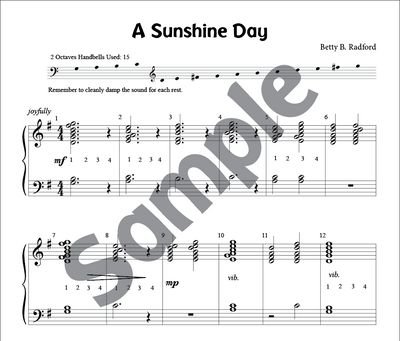 A Sunshine Day & A Sunny Day Handbell Music Single Download