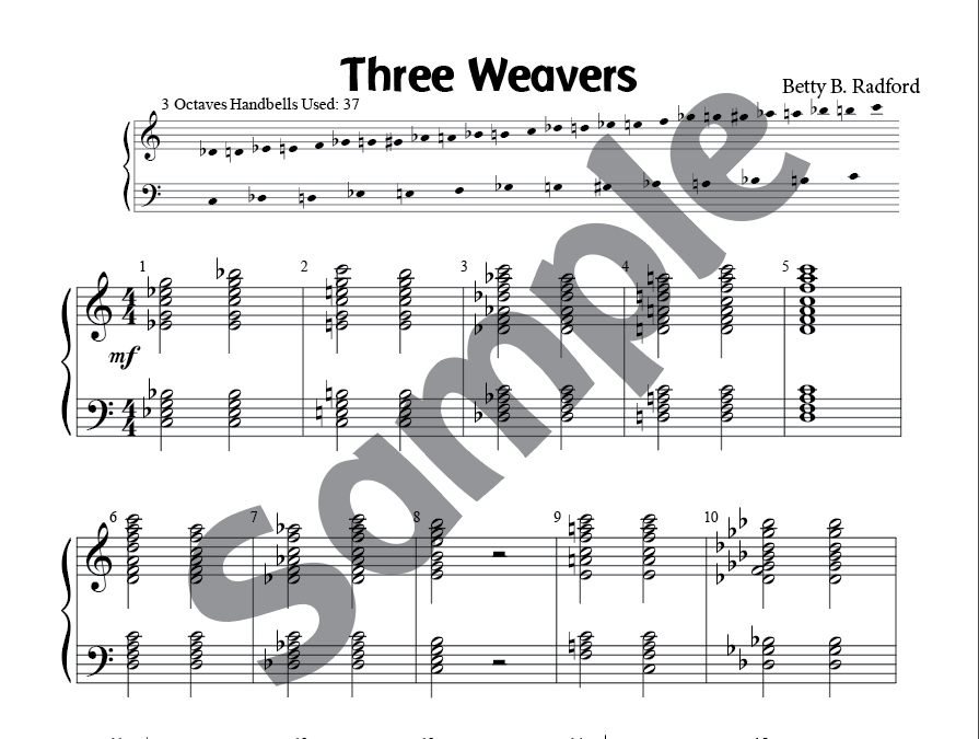 Two Weavers & Three Weavers Handbell Music Single Download