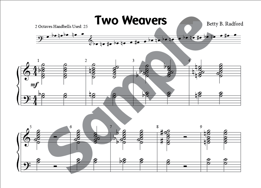 Two Weavers & Three Weavers Handbell Music Single Download