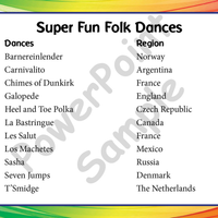 Super Fun Folk Dances