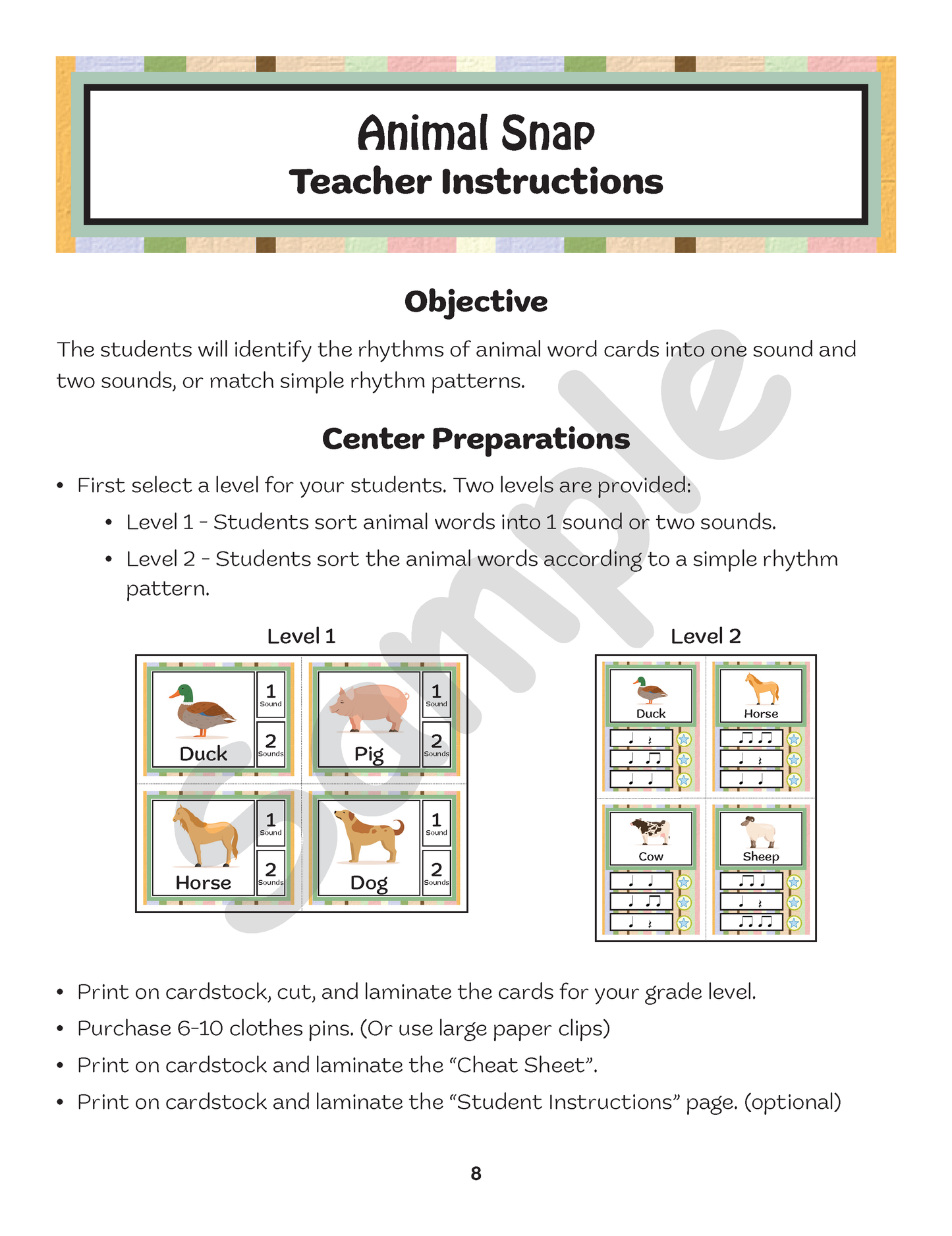 Super Simple Music Centers K+1