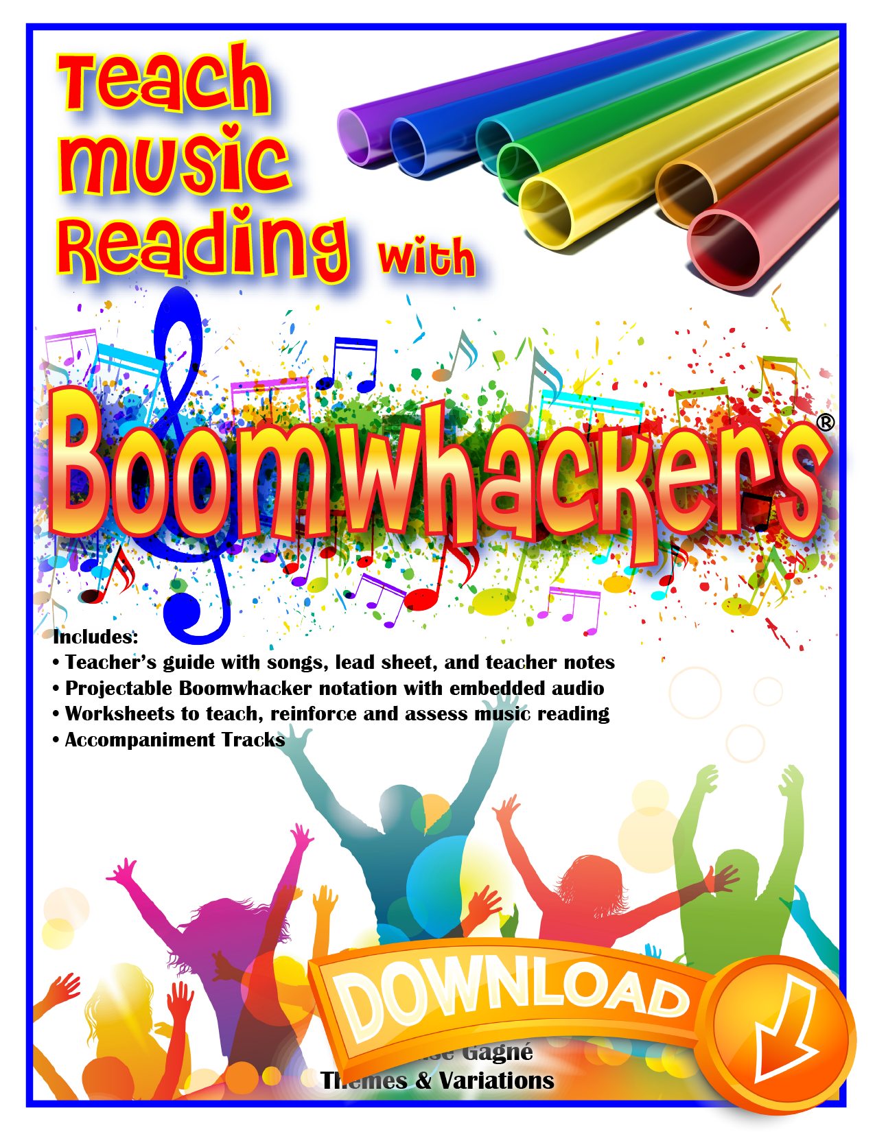 Teach Music Reading with Boomwhackers