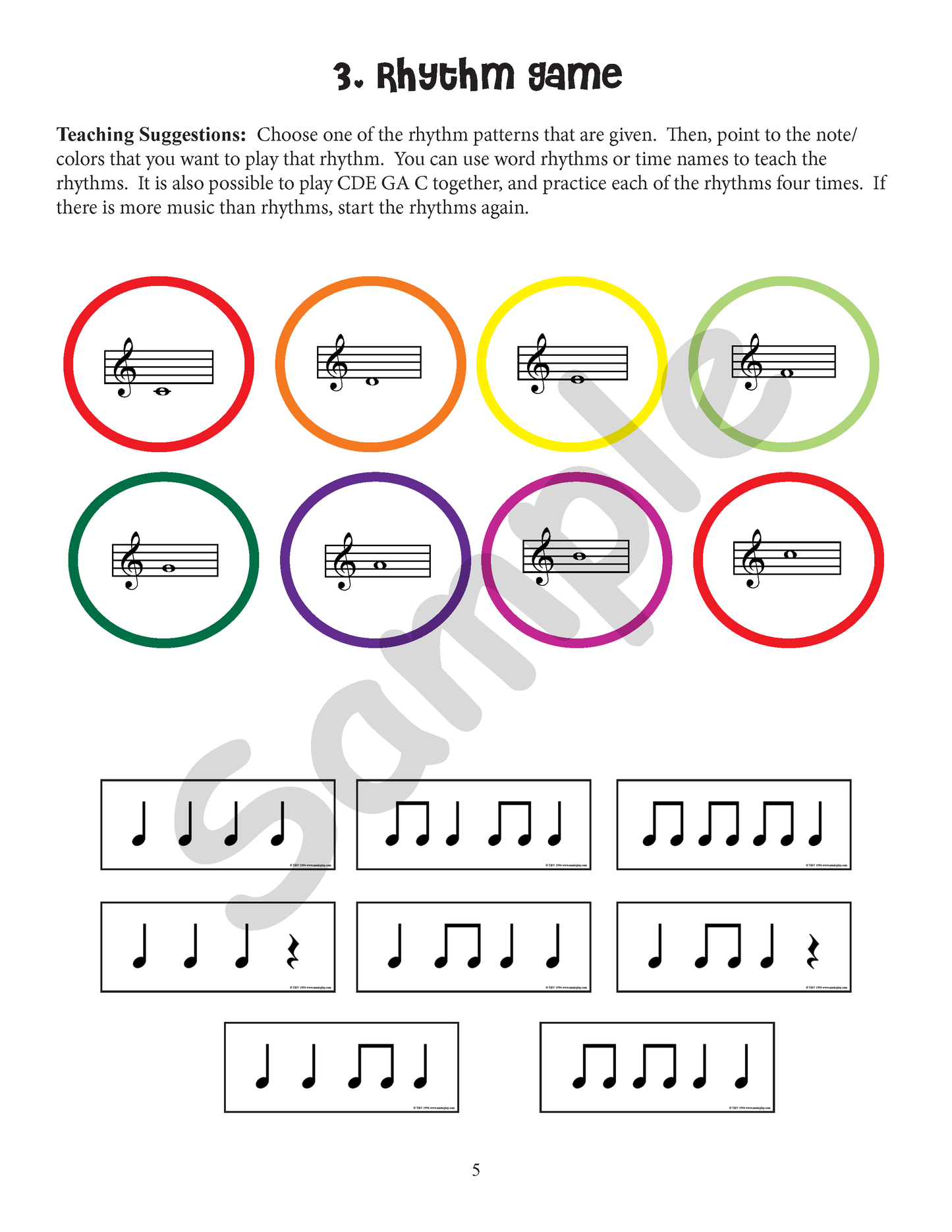 Teach Music Reading with Boomwhackers