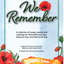 We Remember